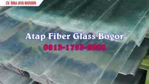 Jual Atap Fiber Glass Bogor